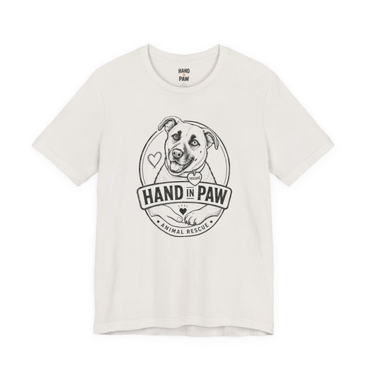 Hand in Paw Rescue Logo T-Shirt