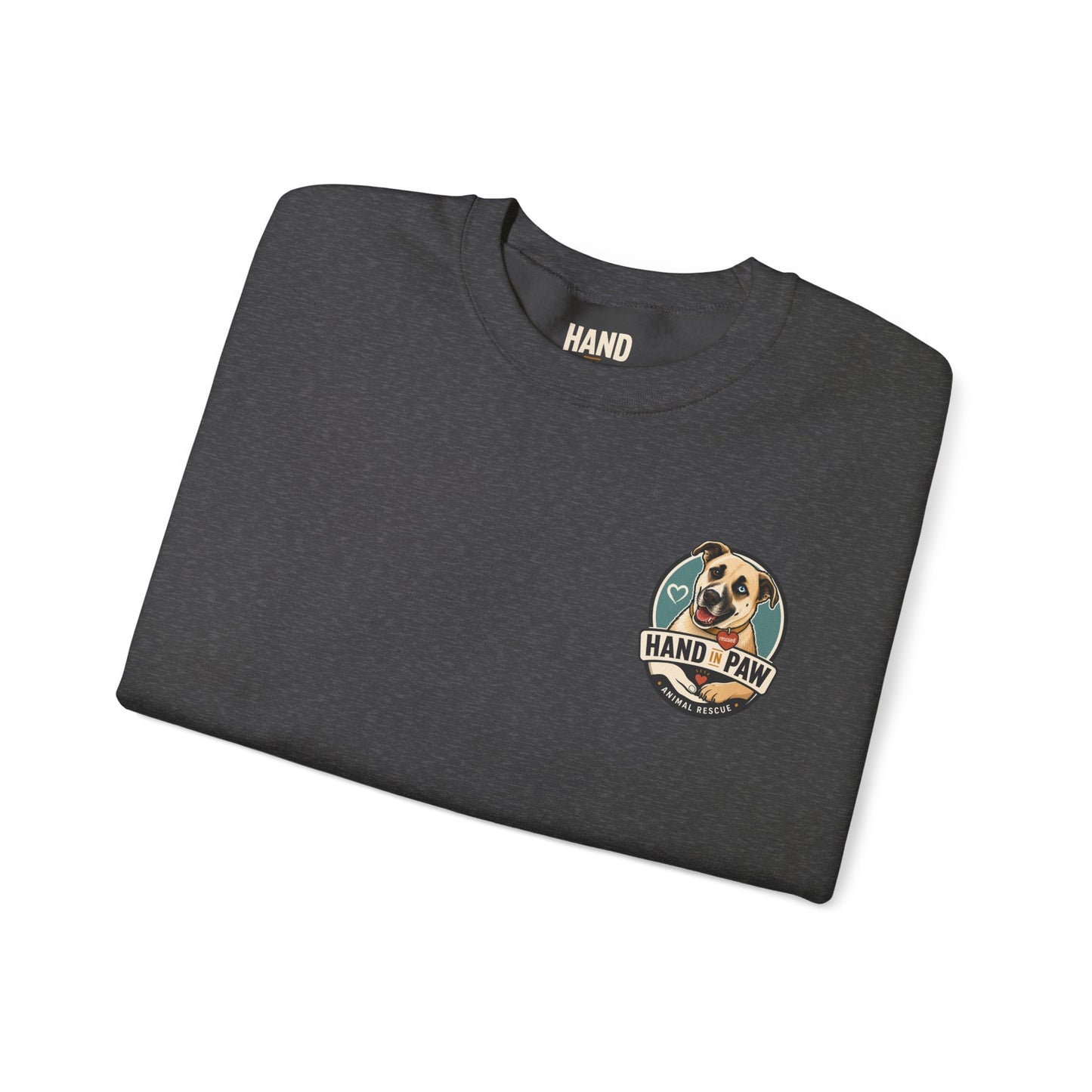 Hand in Paw Rescue Crewneck Sweatshirt