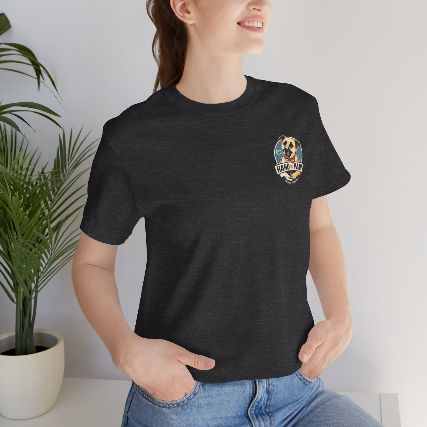Hand in Paw Rescue Logo T-Shirt