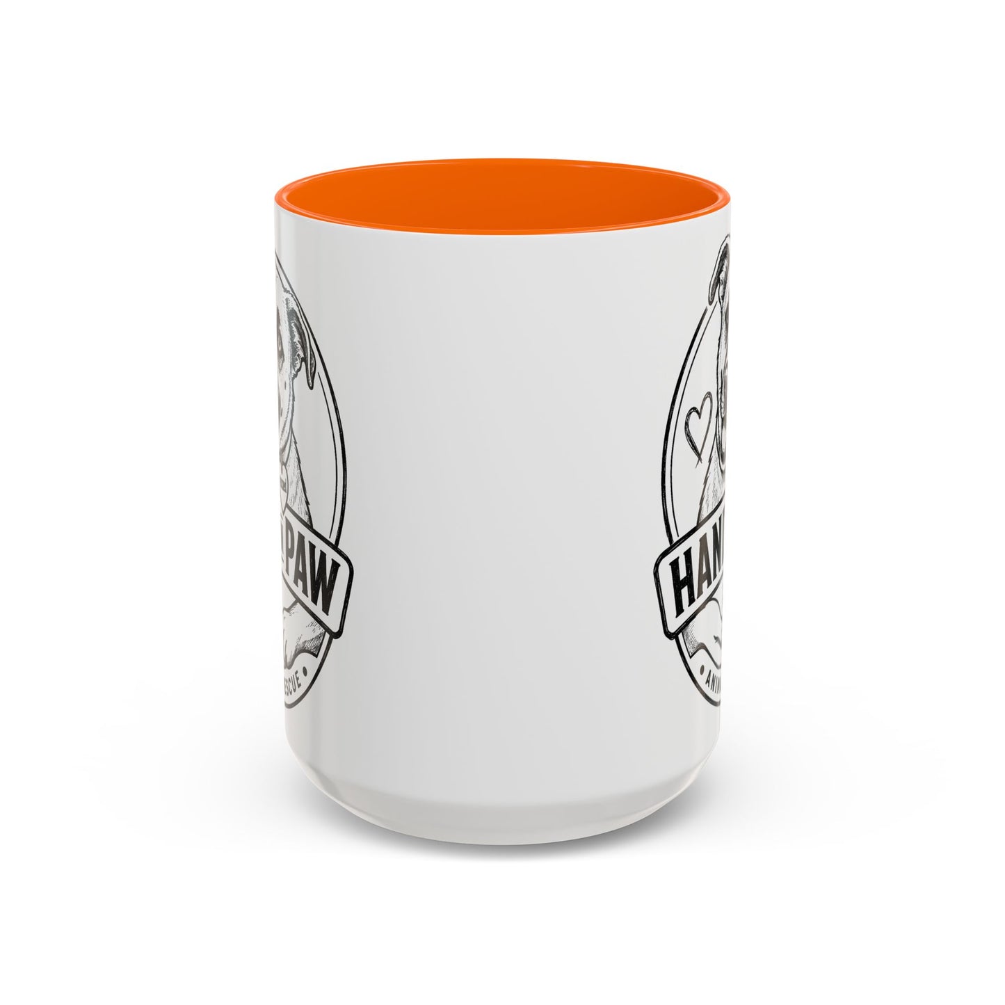 Hand in Paw Logo Mug