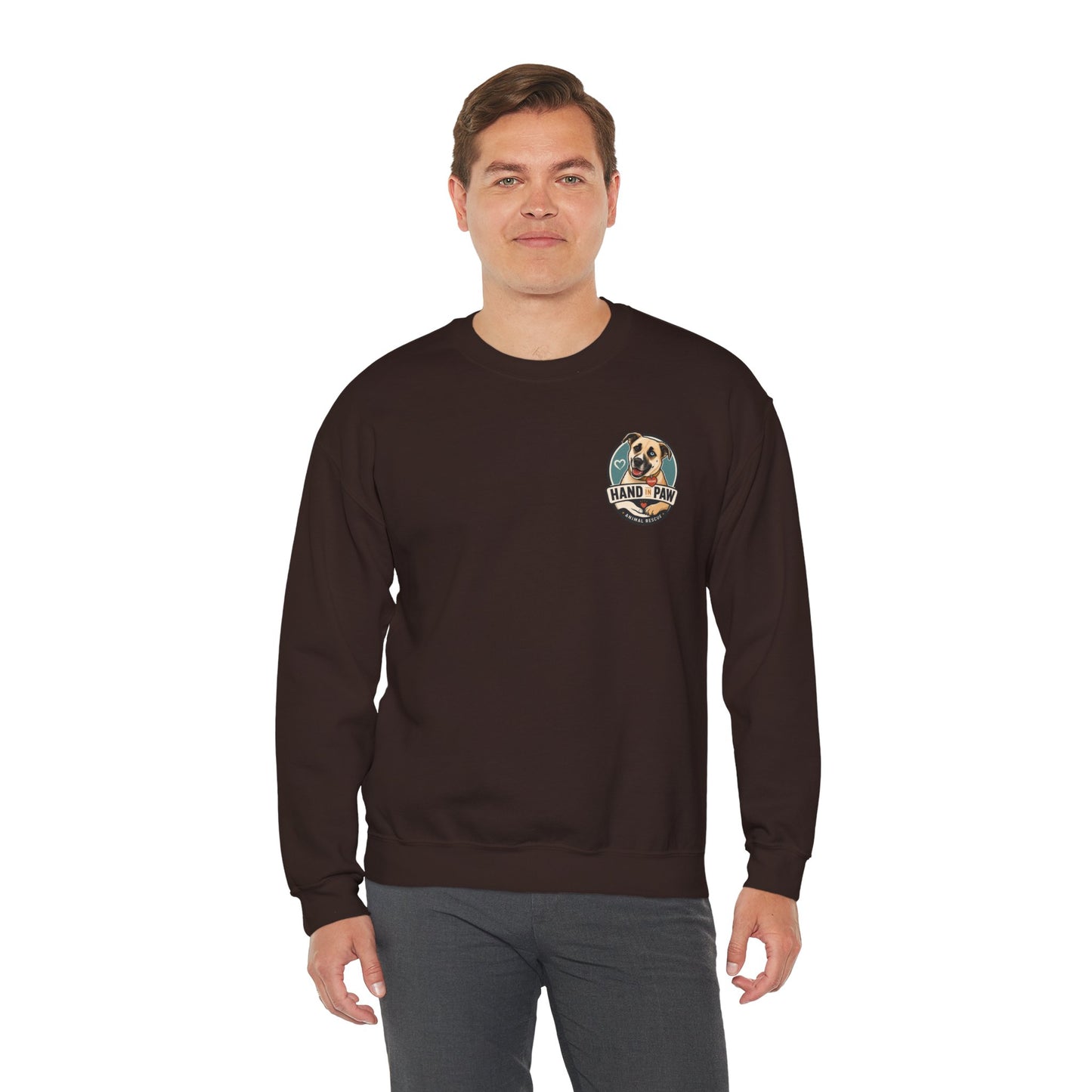Hand in Paw Rescue Crewneck Sweatshirt
