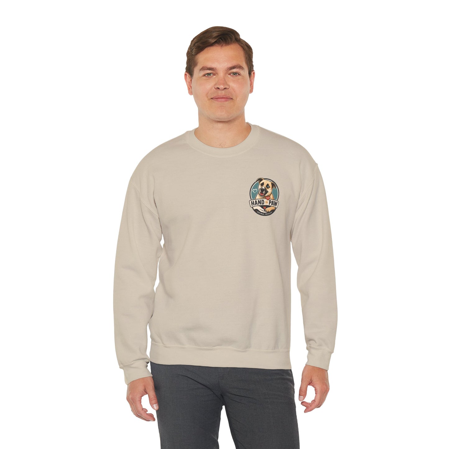 Hand in Paw Rescue Crewneck Sweatshirt