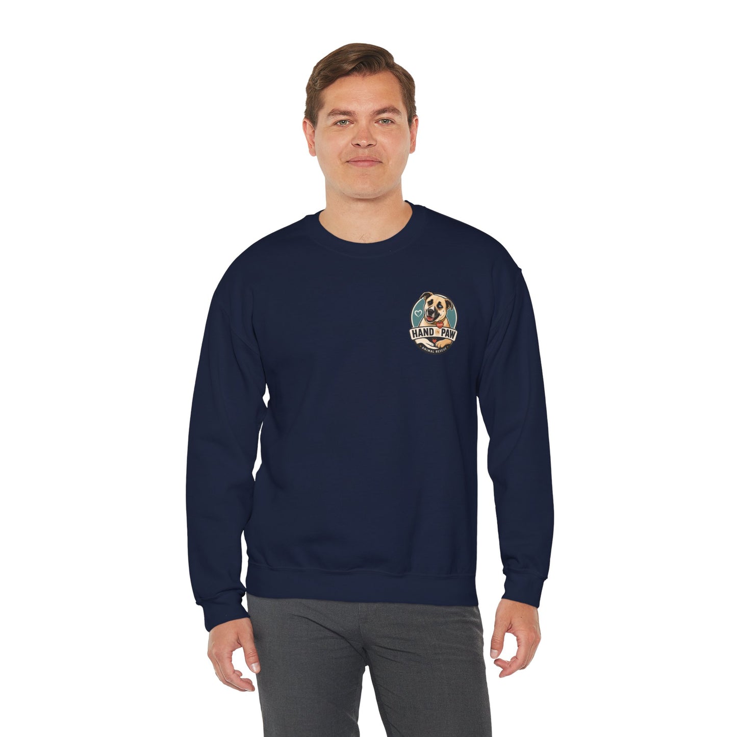 Hand in Paw Rescue Crewneck Sweatshirt