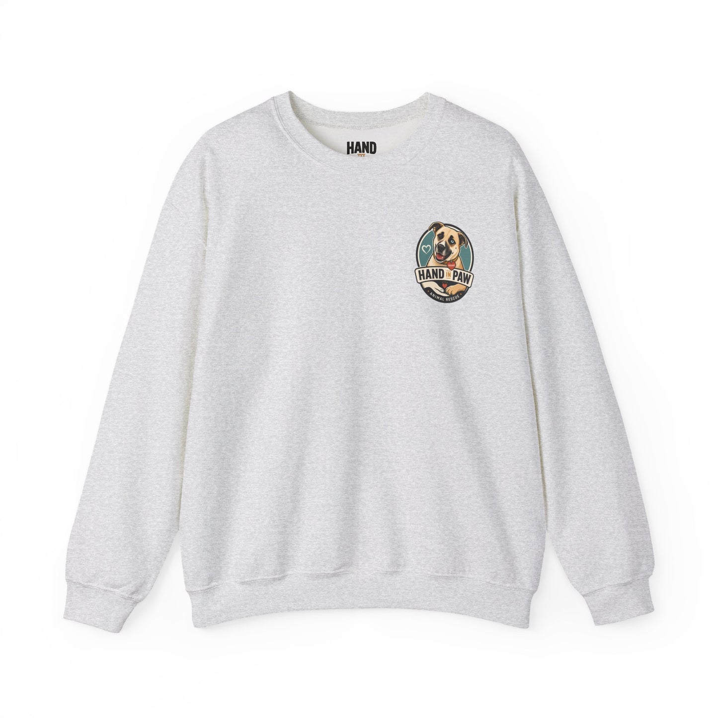 Hand in Paw Rescue Crewneck Sweatshirt