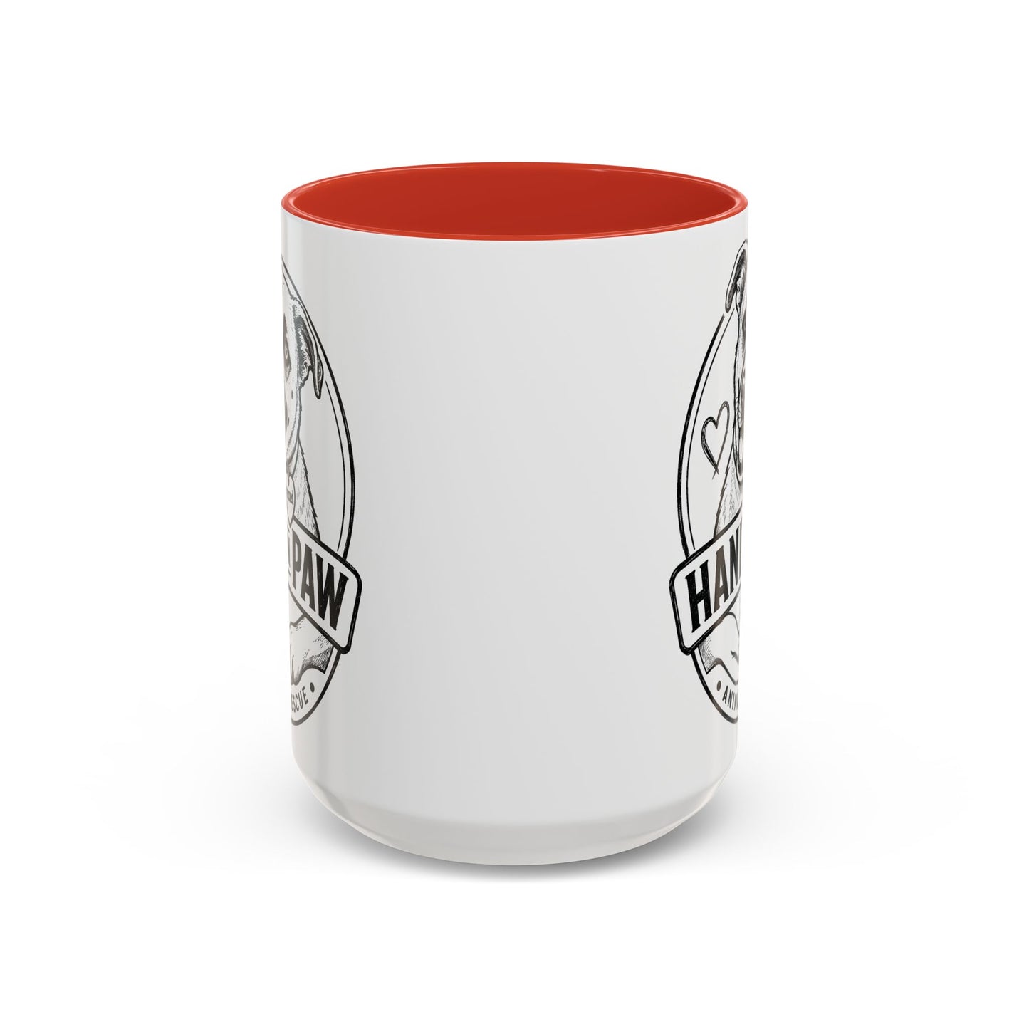 Hand in Paw Logo Mug