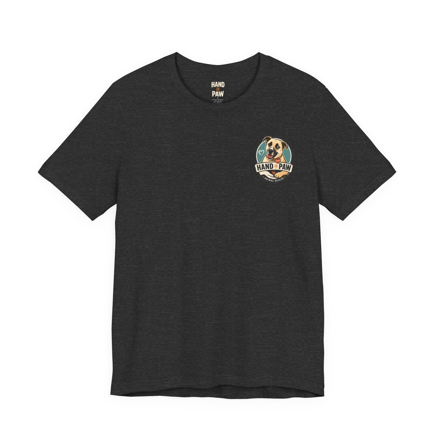 Hand in Paw Rescue Logo T-Shirt