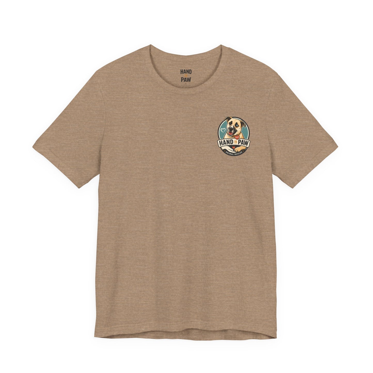 Hand in Paw Rescue Logo T-Shirt