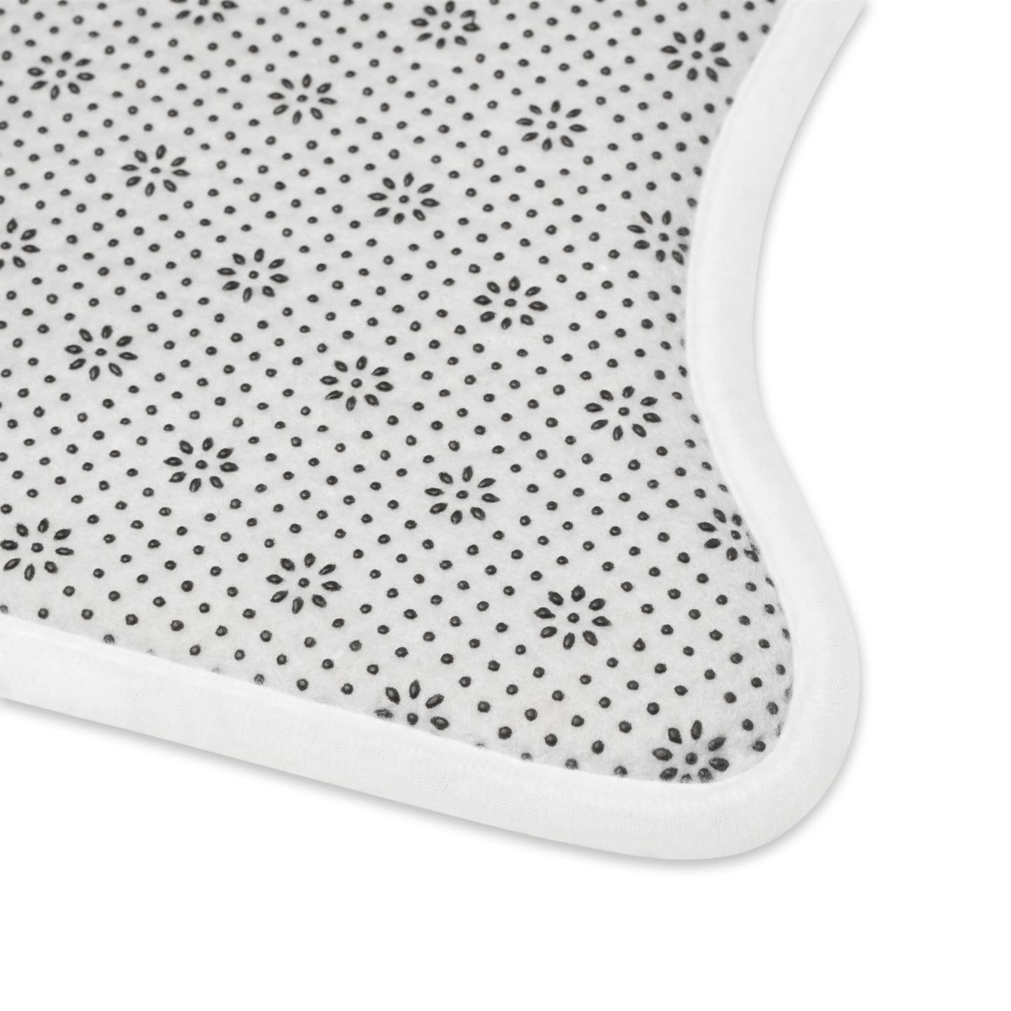 Dog Pattern Pet Feeding Mat - Non-Slip Bone-Shaped