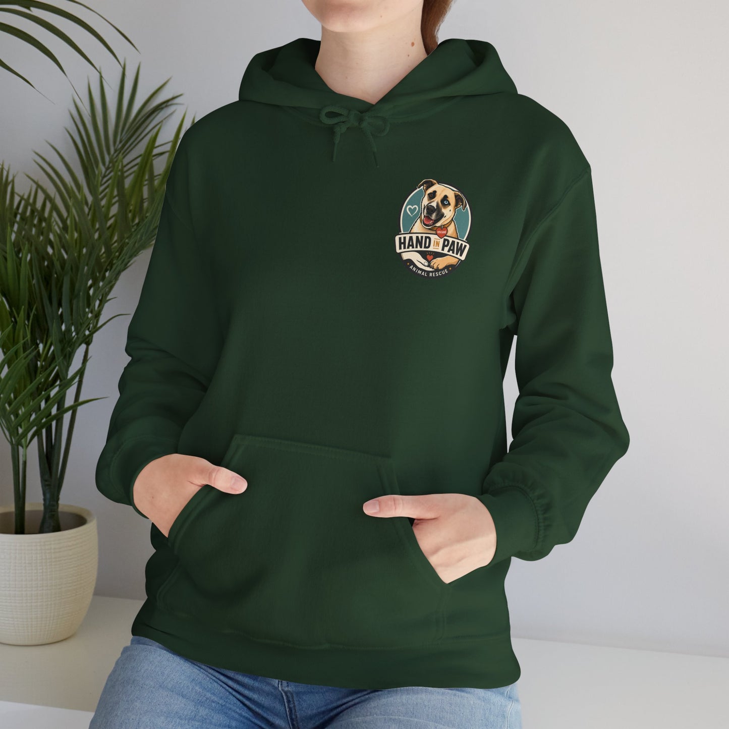 Hand in Paw Unisex Hoodie