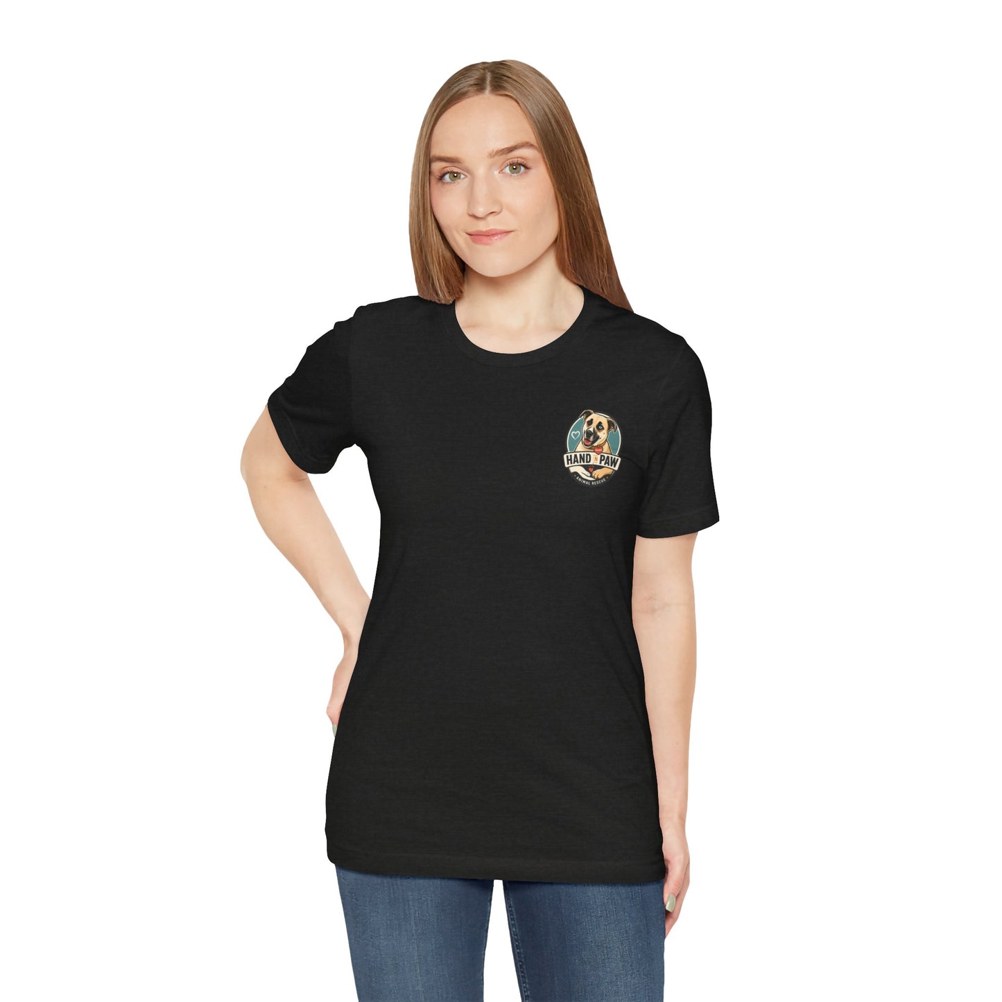 Hand in Paw Rescue Logo T-Shirt