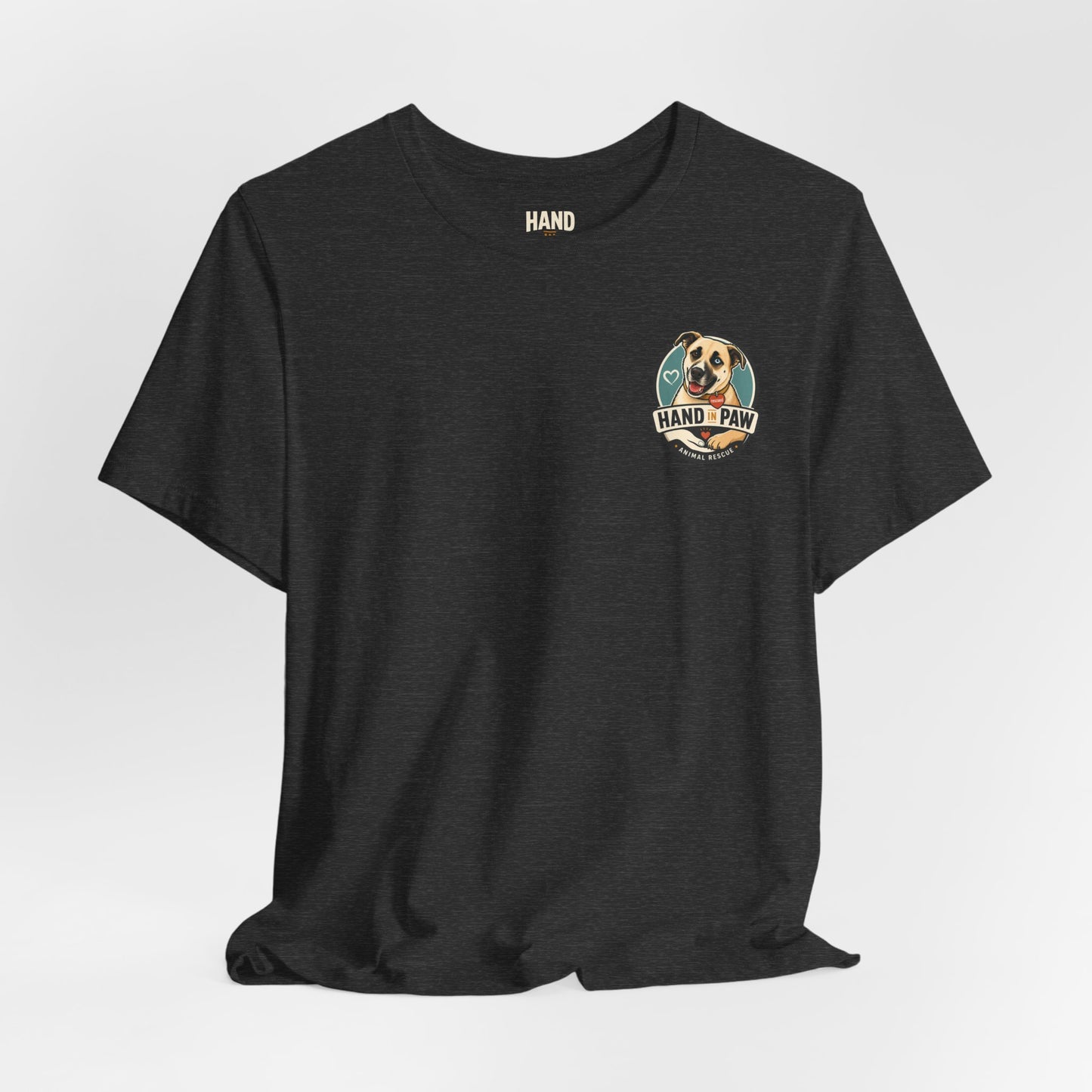 Hand in Paw Rescue Logo T-Shirt