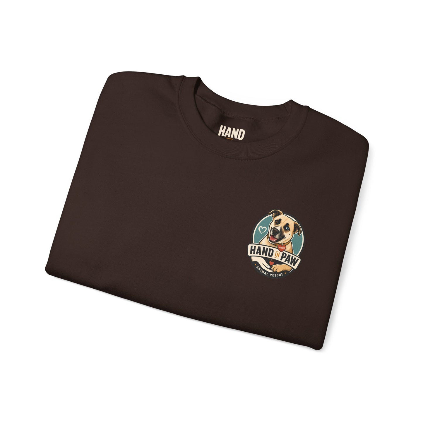 Hand in Paw Rescue Crewneck Sweatshirt