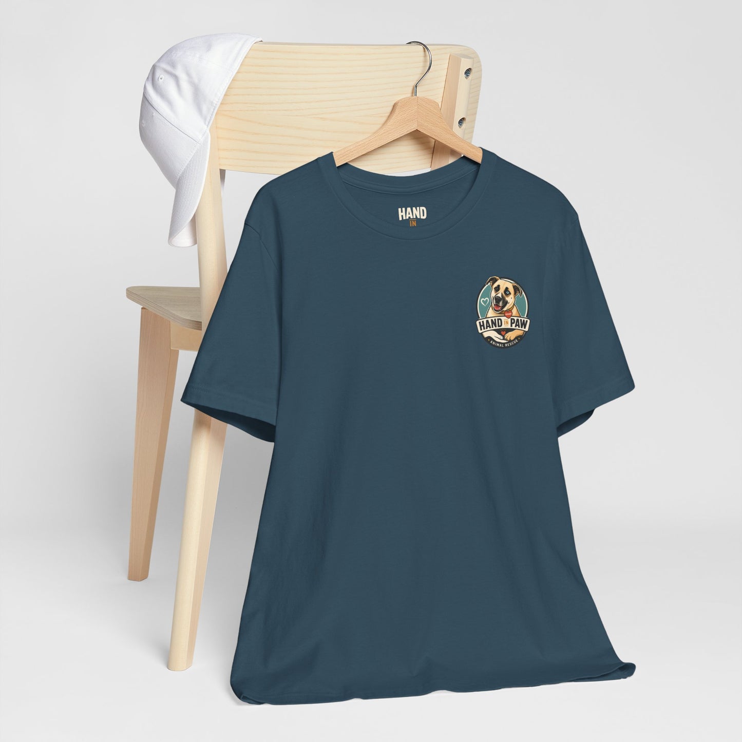 Hand in Paw Rescue Logo T-Shirt