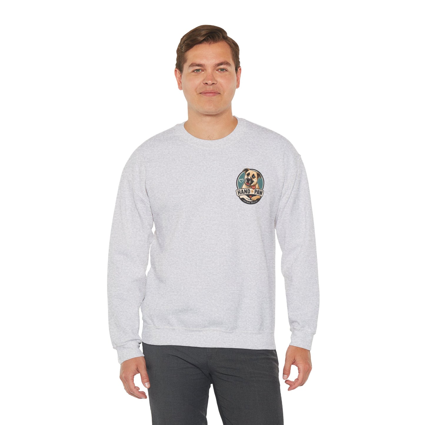 Hand in Paw Rescue Crewneck Sweatshirt