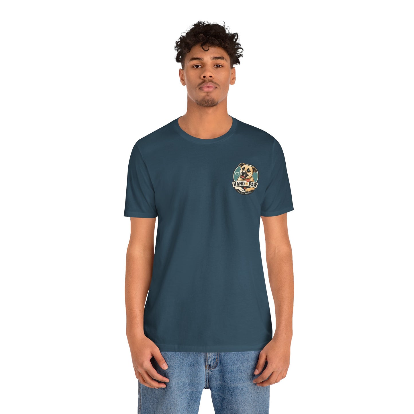 Hand in Paw Rescue Logo T-Shirt