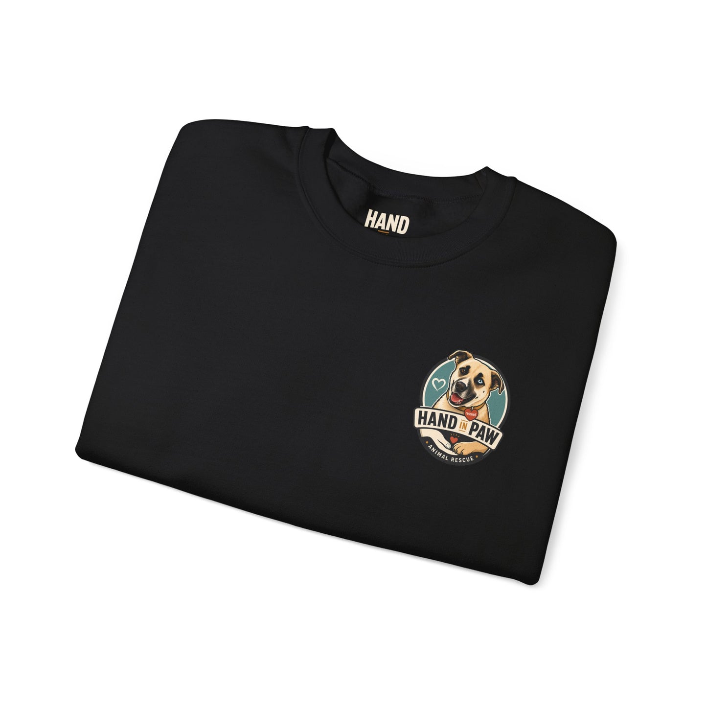 Hand in Paw Rescue Crewneck Sweatshirt