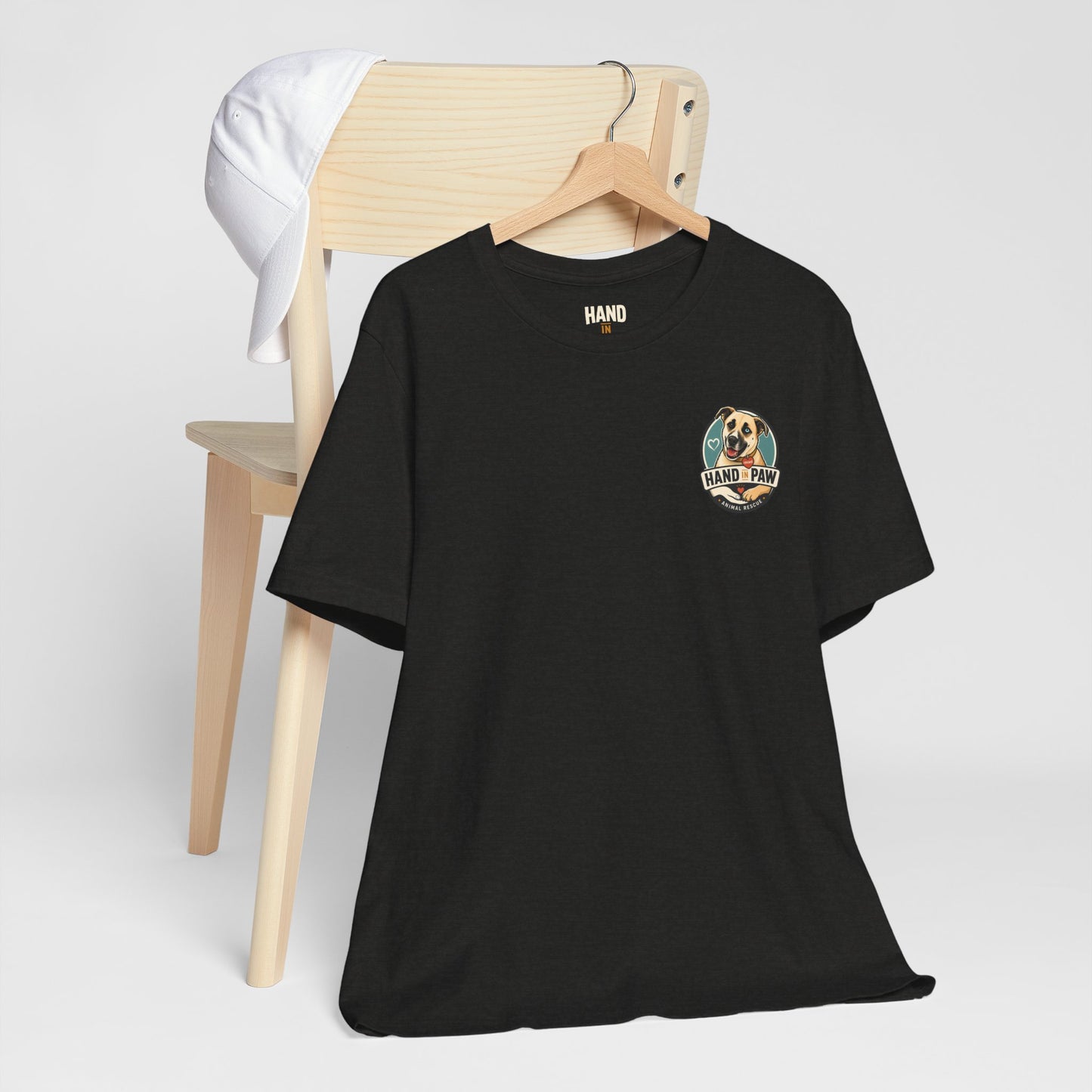 Hand in Paw Rescue Logo T-Shirt