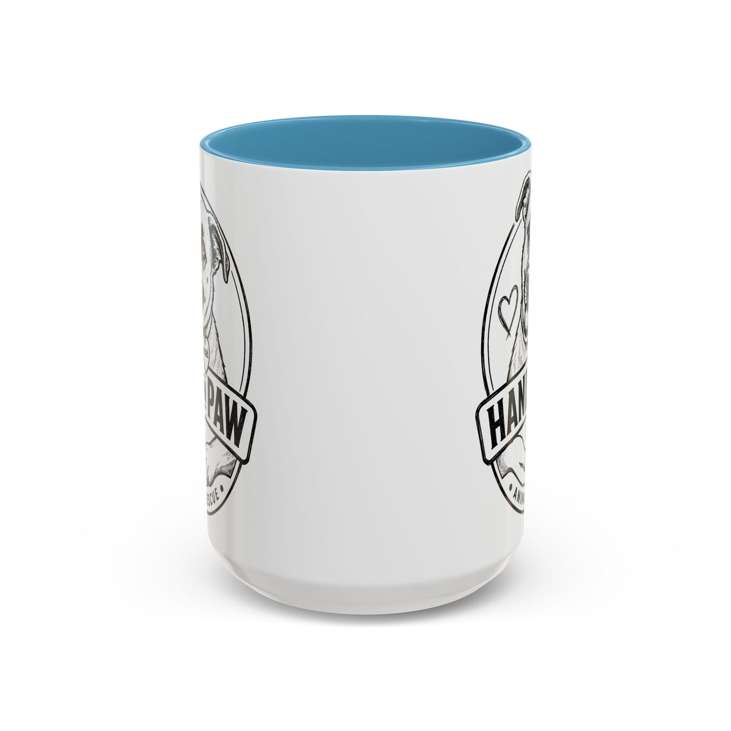 Hand in Paw Logo Mug