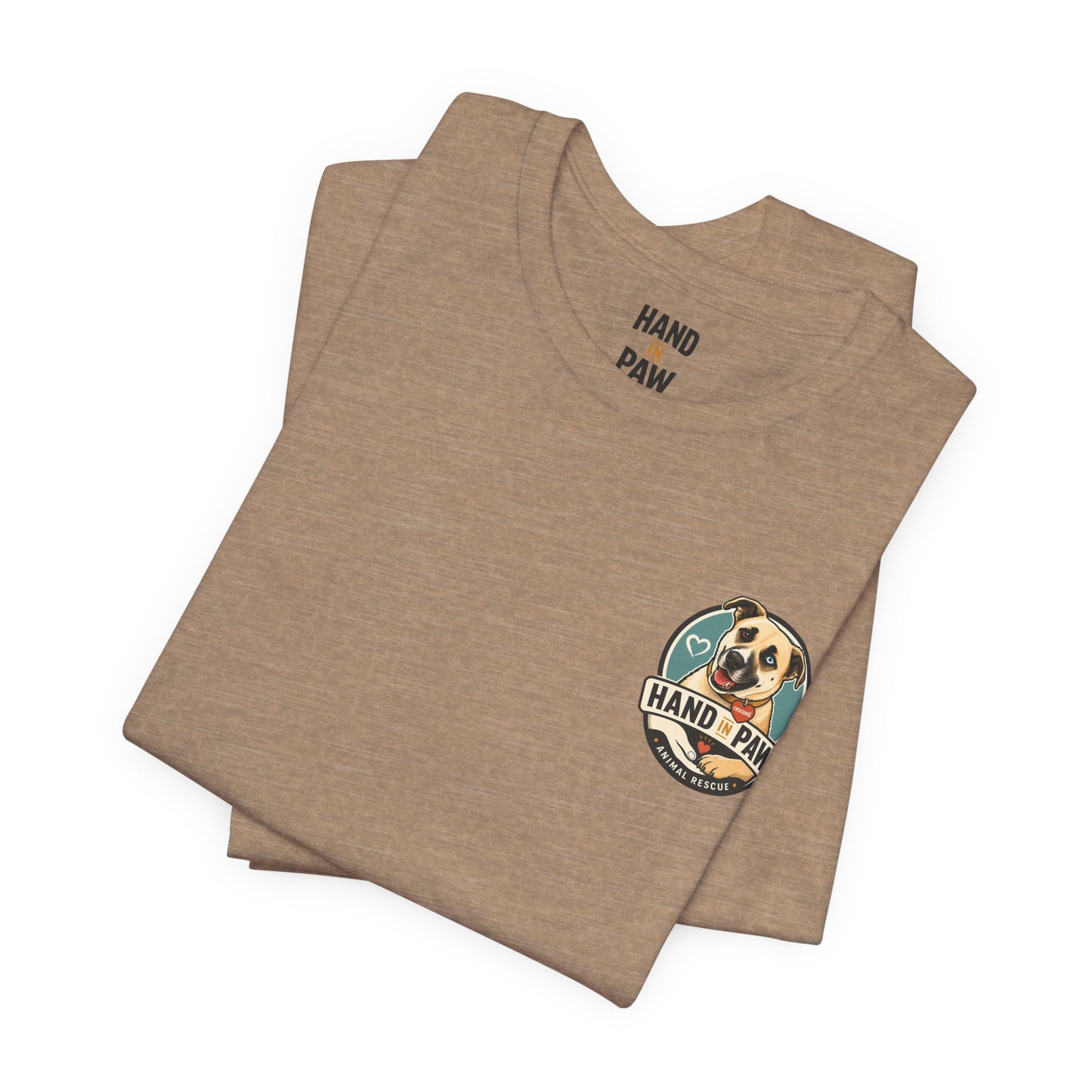 Hand in Paw Rescue Logo T-Shirt