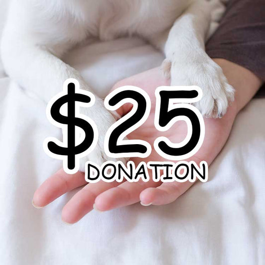 $25 Hand in Paw Donation